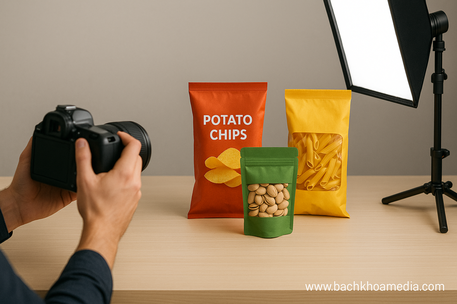 dịch vụ chụp ảnh thực phẩm đóng gói chuyên nghiệp