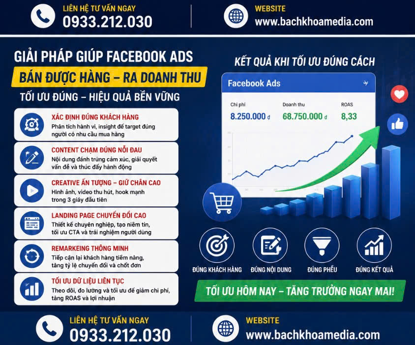 facebook ads không bán được hàng