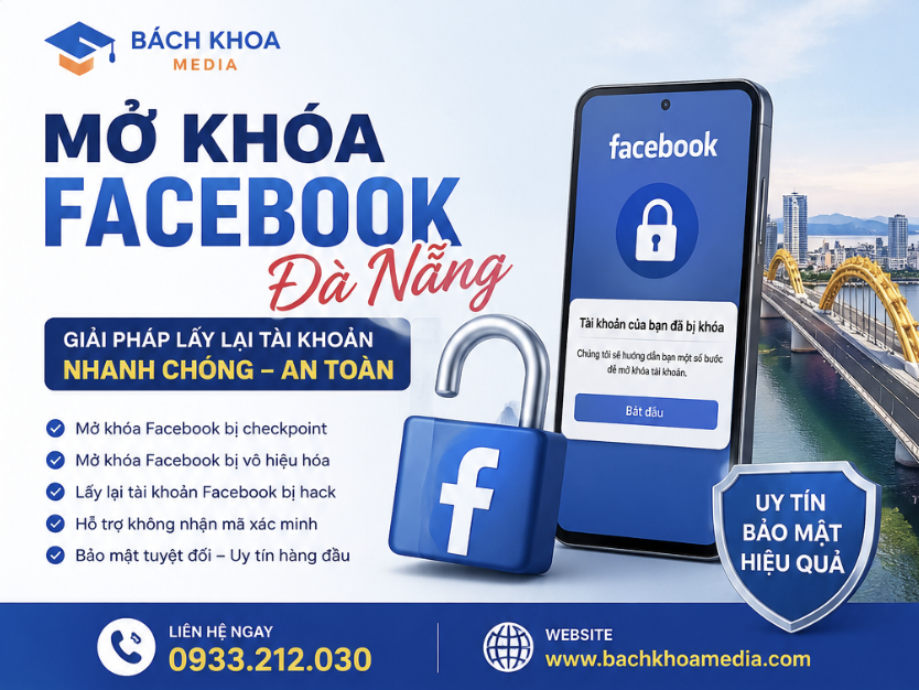 Mở khóa Facebook Đà Nẵng