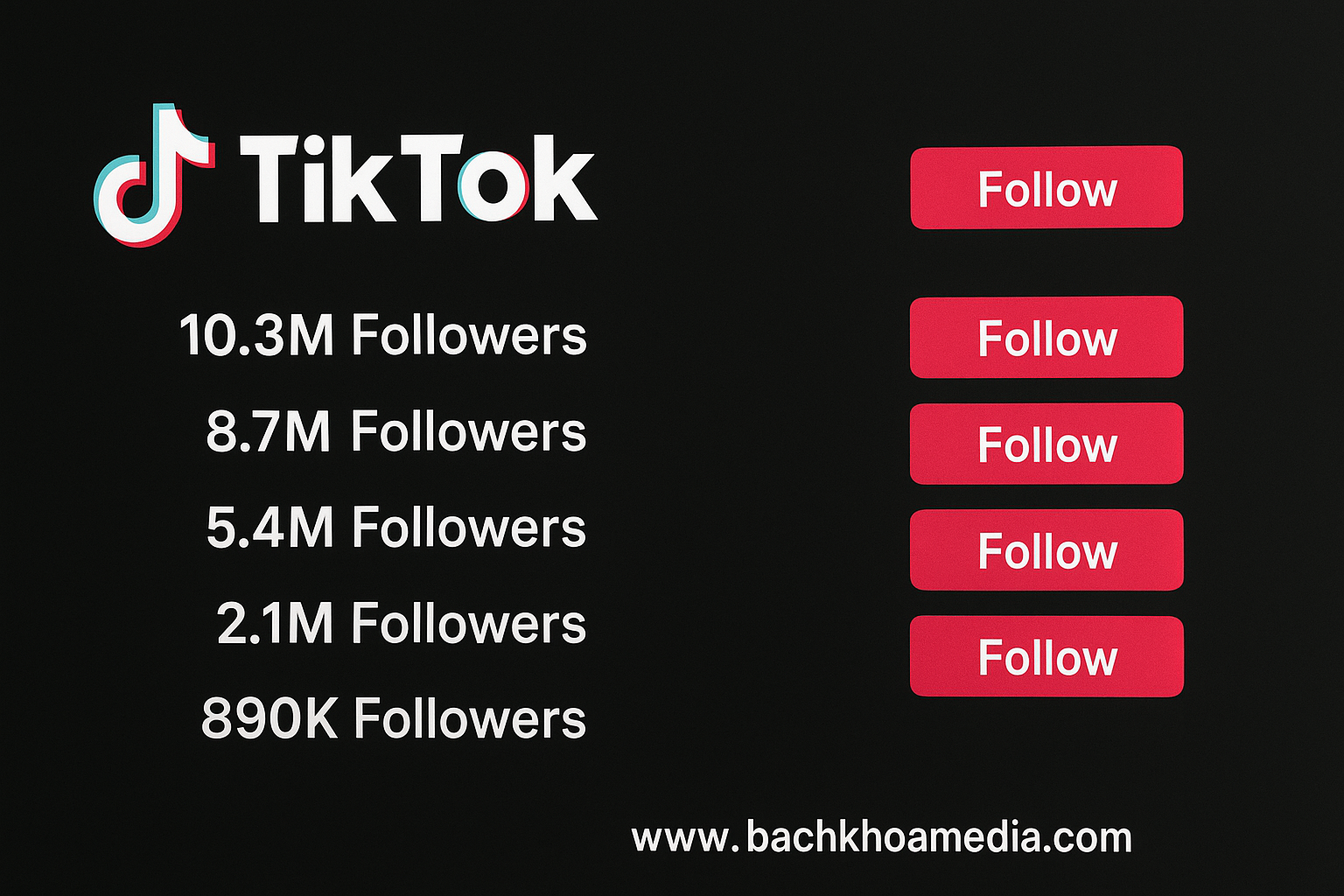 tăng follow tiktok