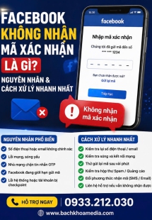 Facebook không nhận mã xác nhận là gì? Nguyên nhân & cách xử lý nhanh nhất