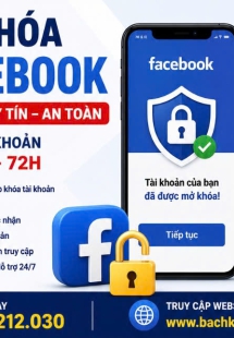 Mở khóa Facebook nhanh – Lấy lại tài khoản uy tín, an toàn