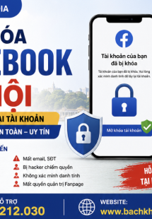 Mở khóa Facebook Hà Nội – Giải pháp lấy lại tài khoản nhanh chóng, an toàn