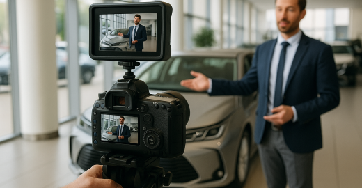 Dịch vụ quay video quảng cáo showroom ô tô – Giải pháp nâng tầm hình ảnh và doanh số